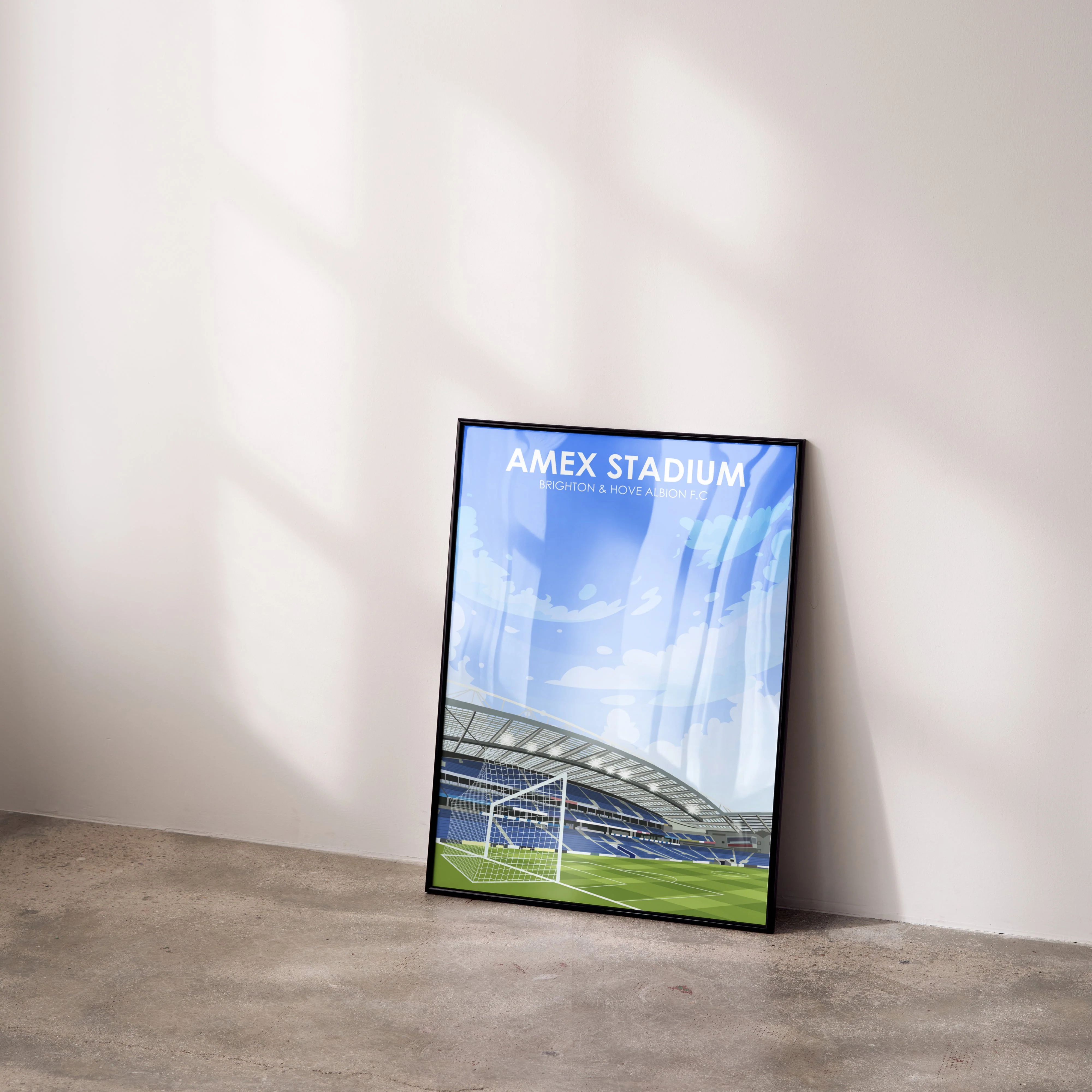 Amex Stadium Heavyweight Art Print - Image 2