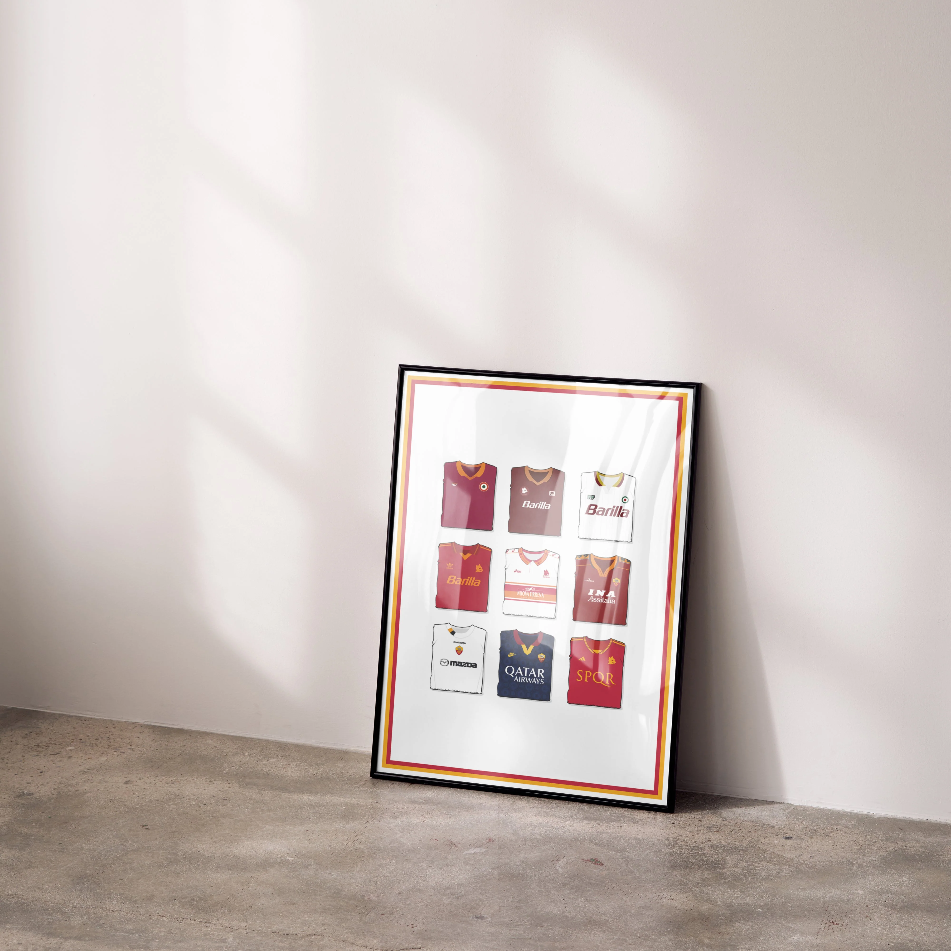 AS Roma Collection Heavyweight Art Print - Image 4