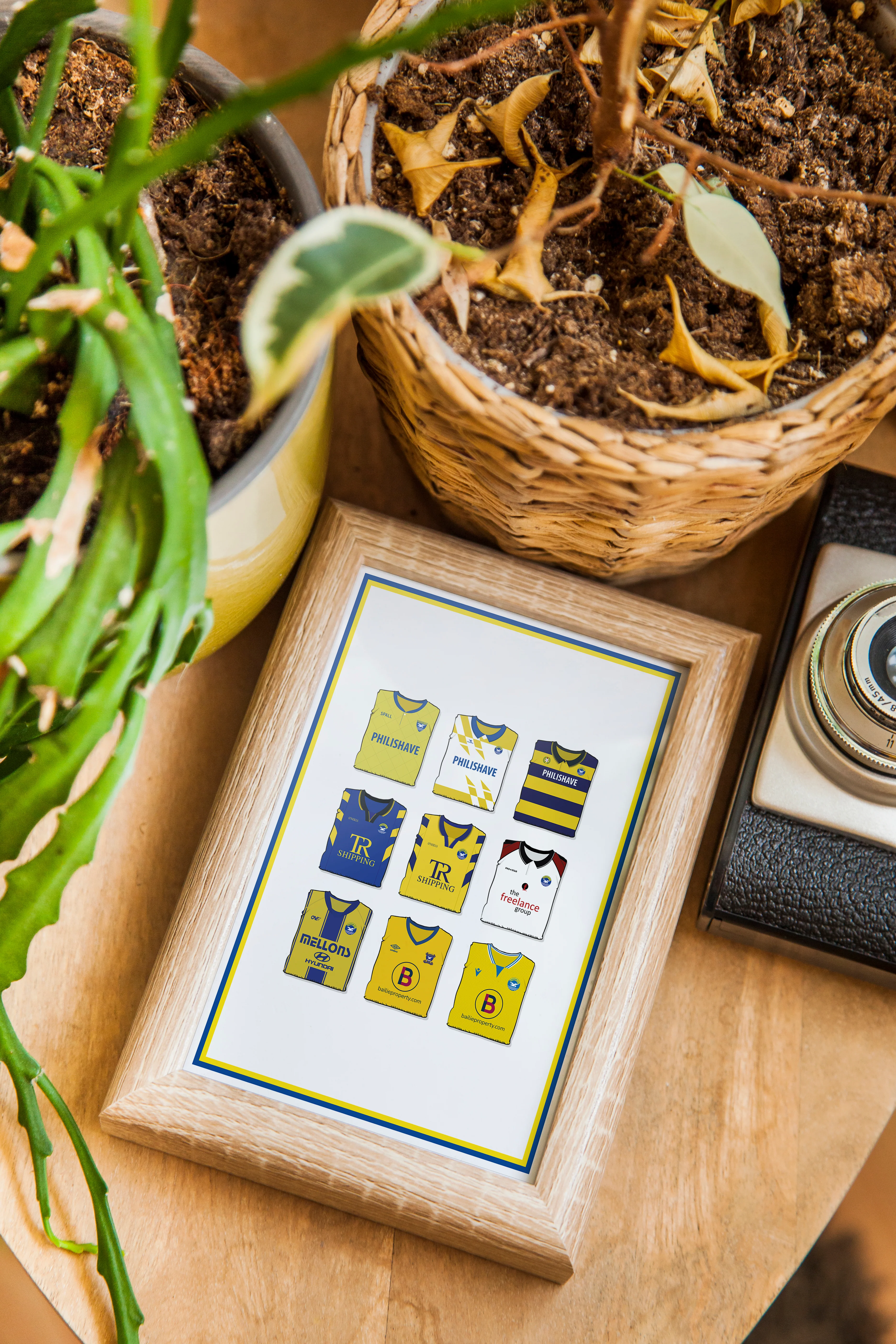 Bangor Heavyweight Art Print - Football Post - Perfect Gift - Birthday Present for Him - Image 5