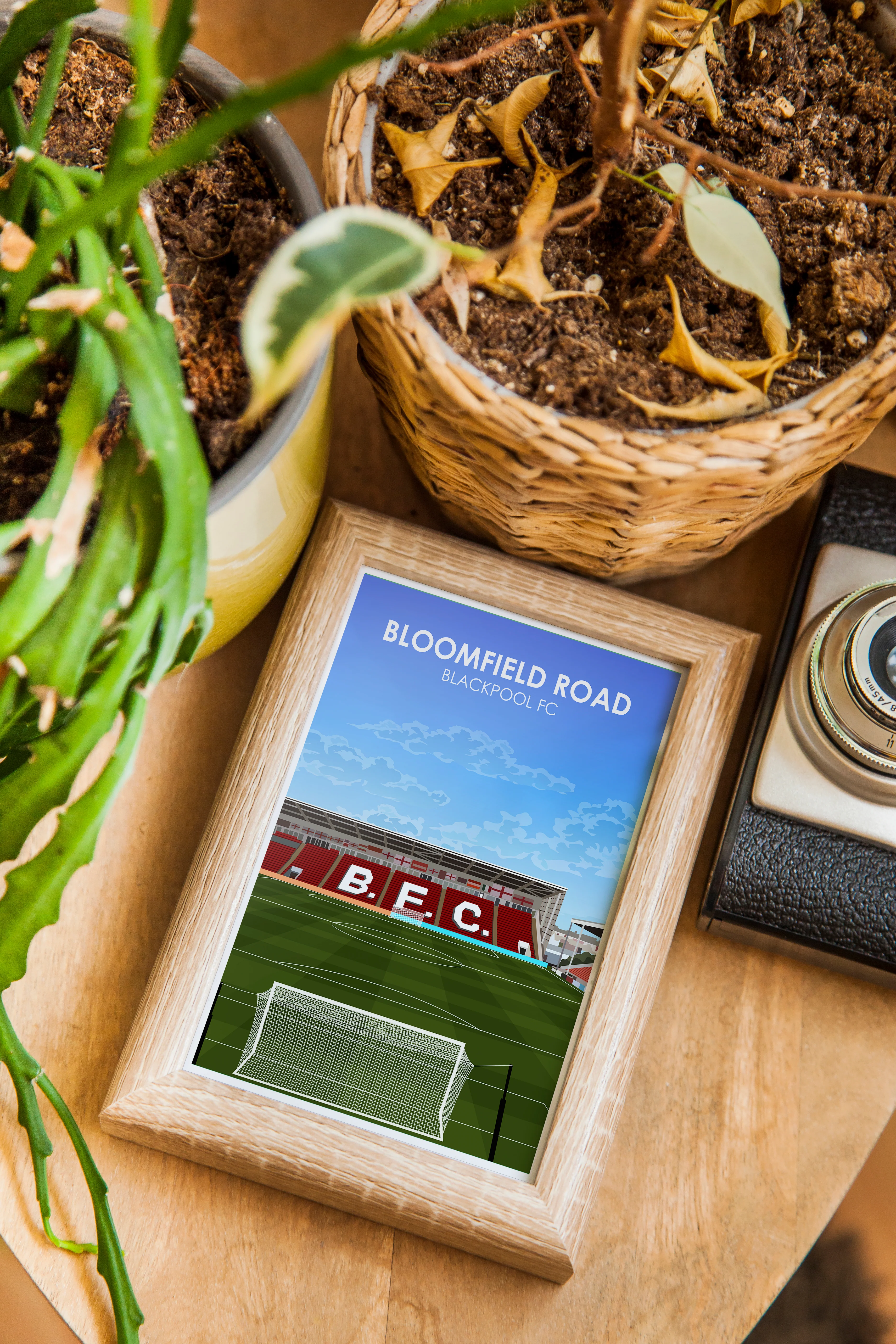 Bloomfield Road Heavyweight Art Print - Football Post - Perfect Gift - Birthday Present for Him - Image 5