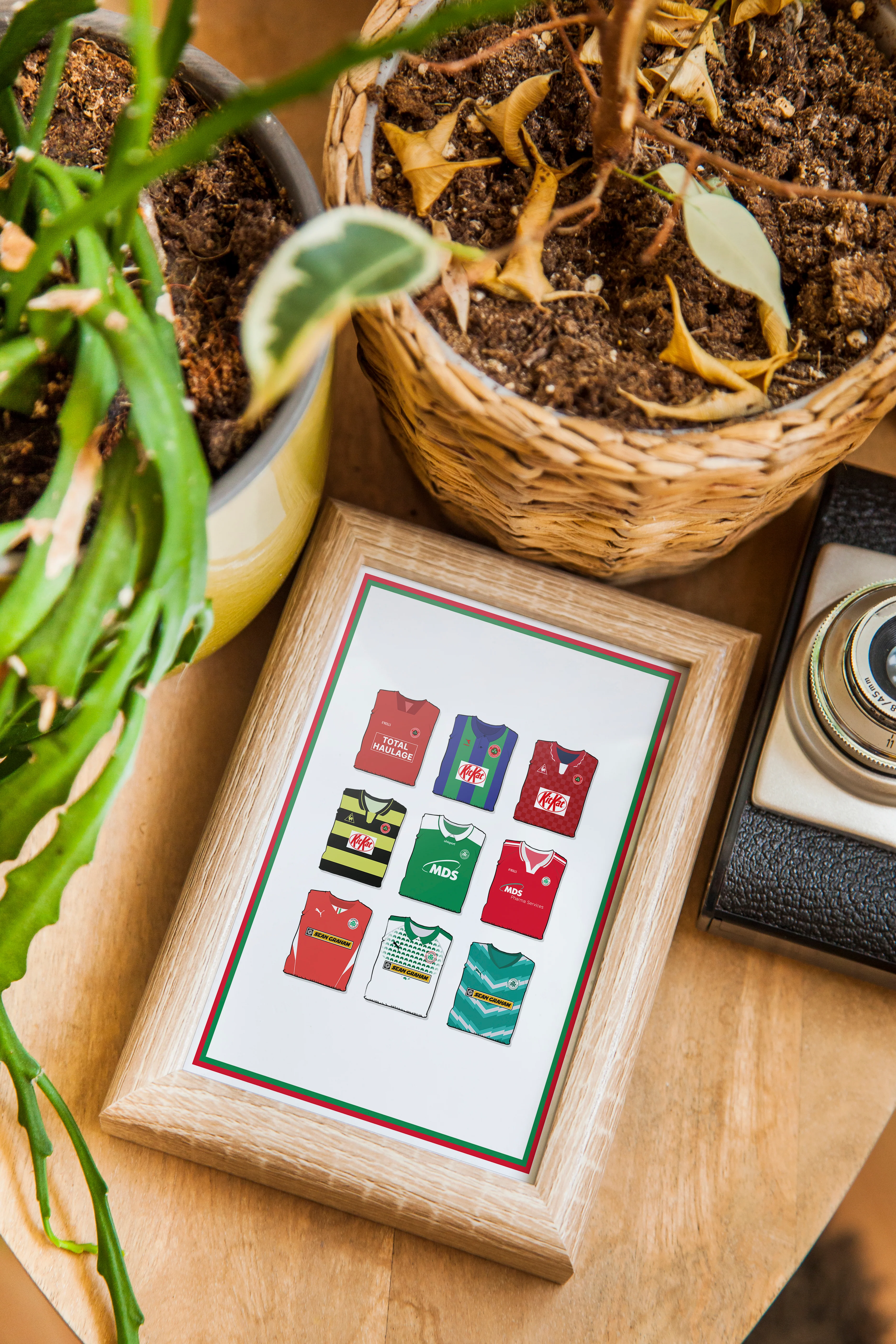 Cliftonville Heavyweight Art Print - Football Post - Perfect Gift - Birthday Present for Him - Image 3
