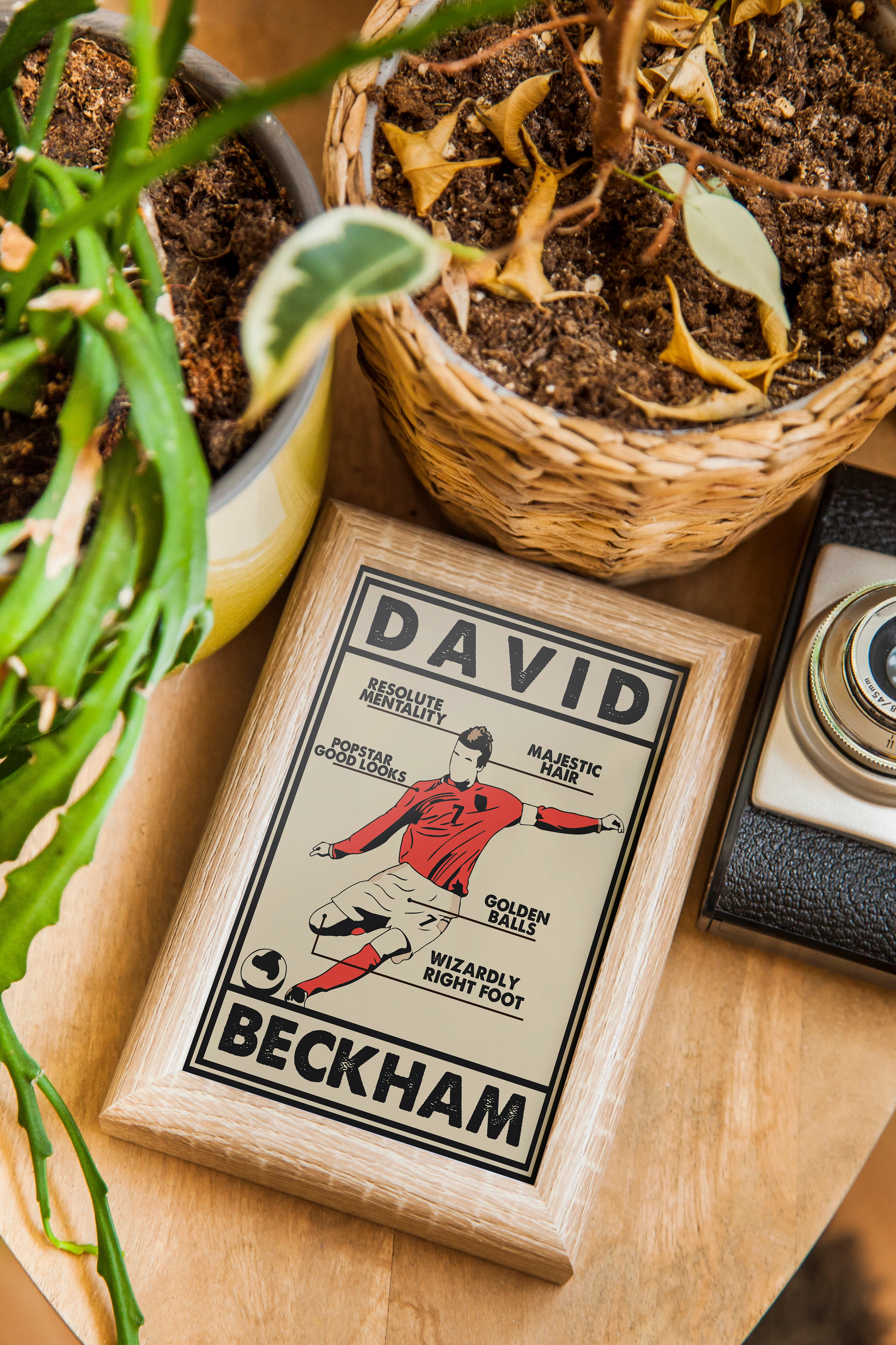 David Beckham Heavyweight Art Print - Football Post - Perfect Gift - Birthday Present for Him - Image 5
