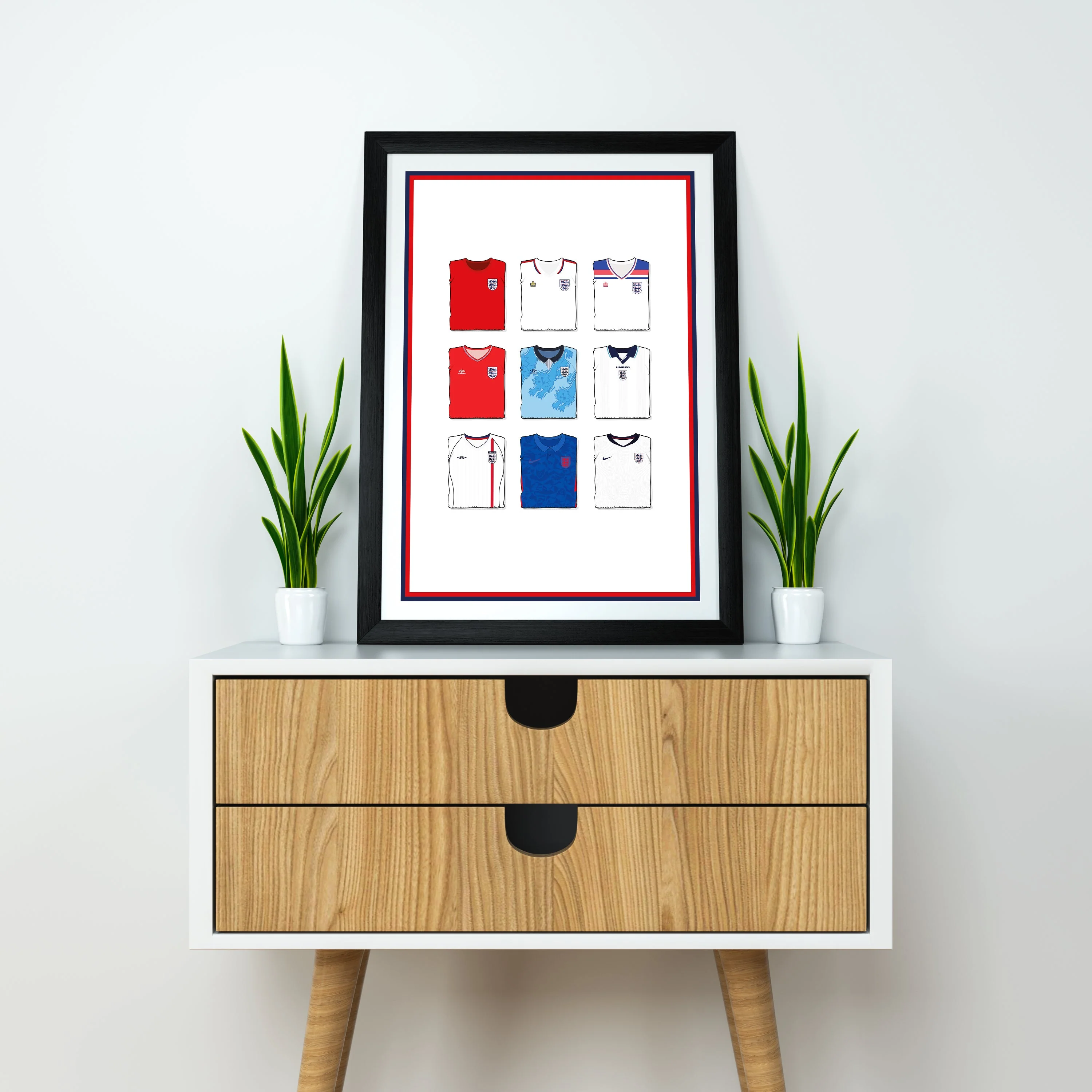 England Collection Heavyweight Art Print - Image 2