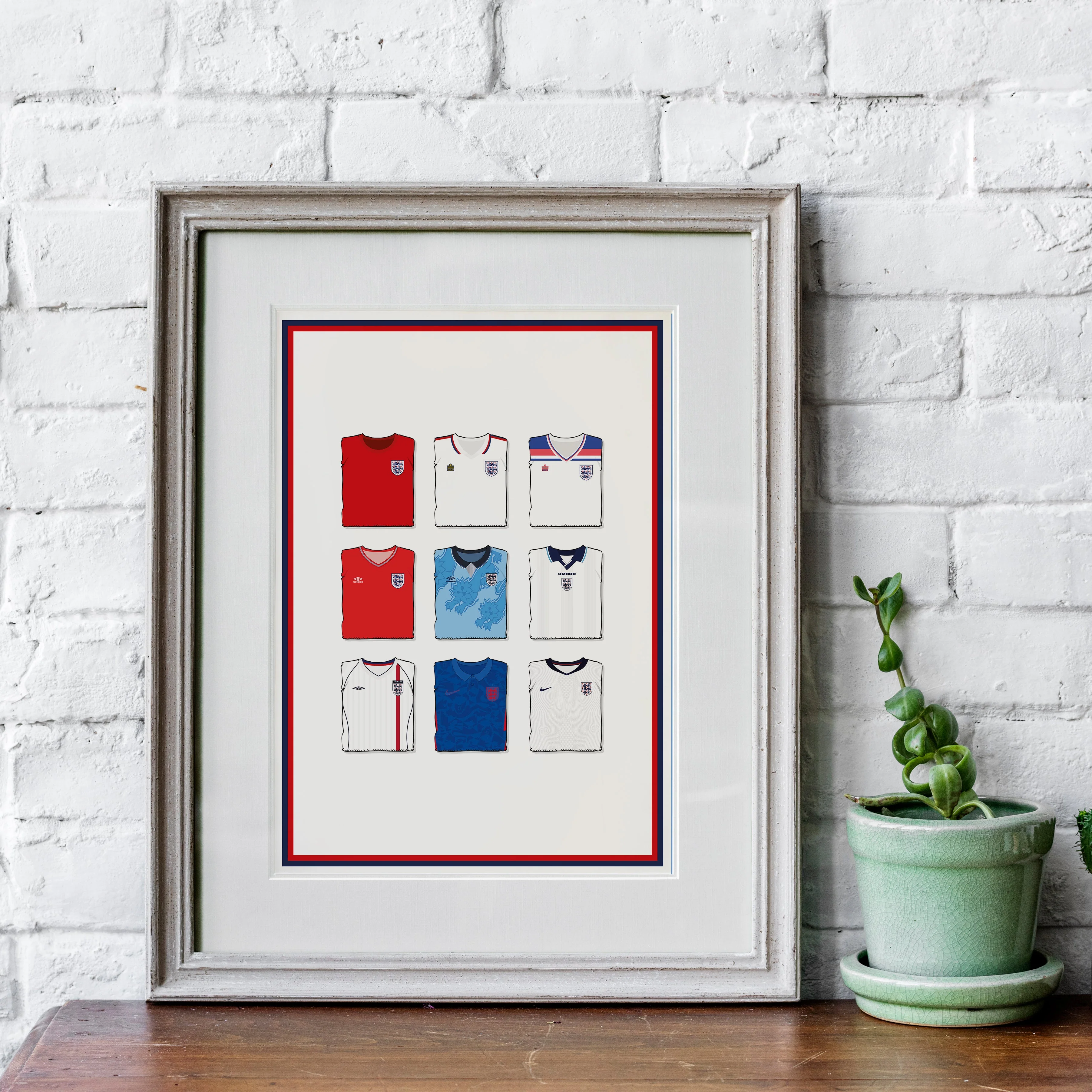 England Collection Heavyweight Art Print - Image 3