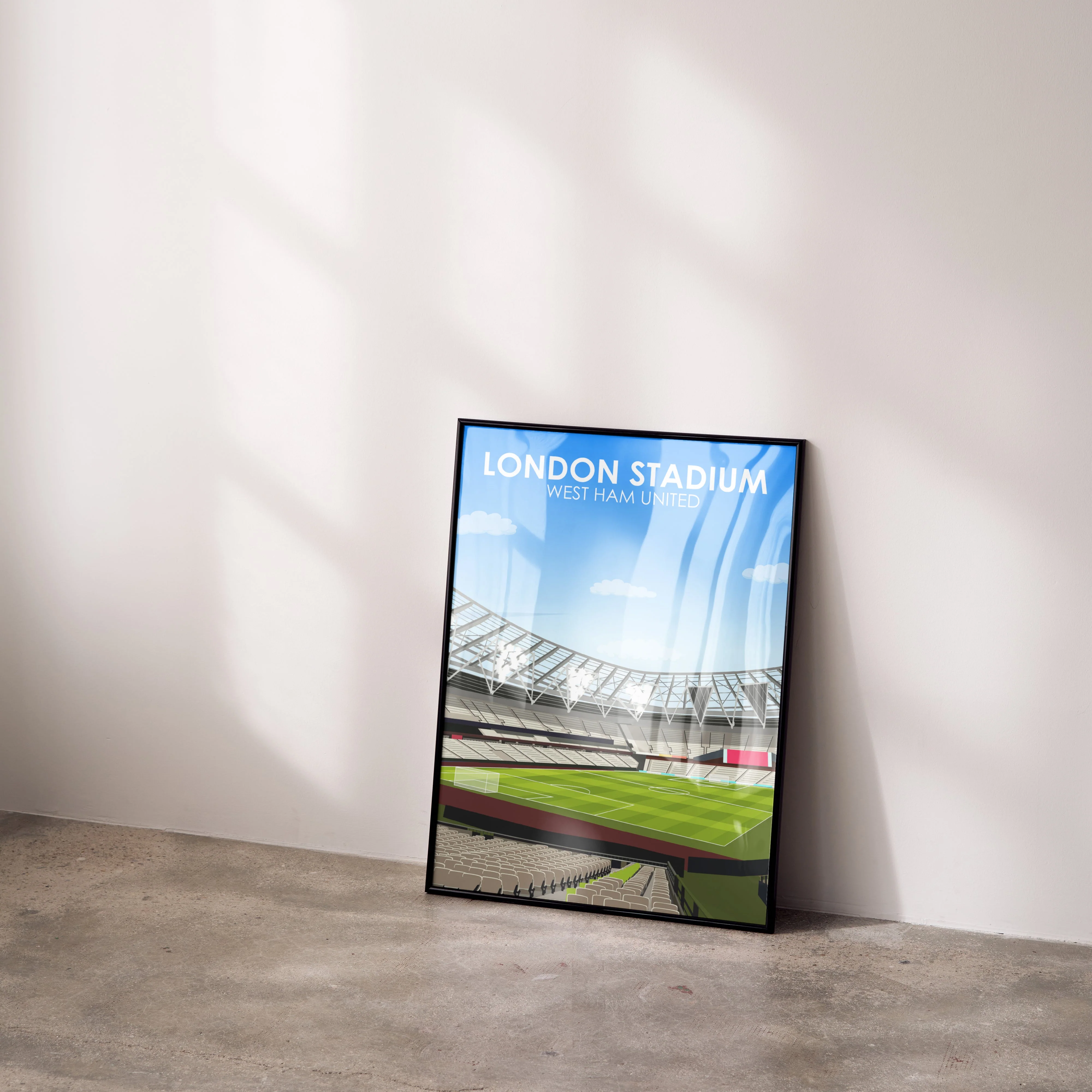 London Stadium Heavyweight Art Print - Image 2