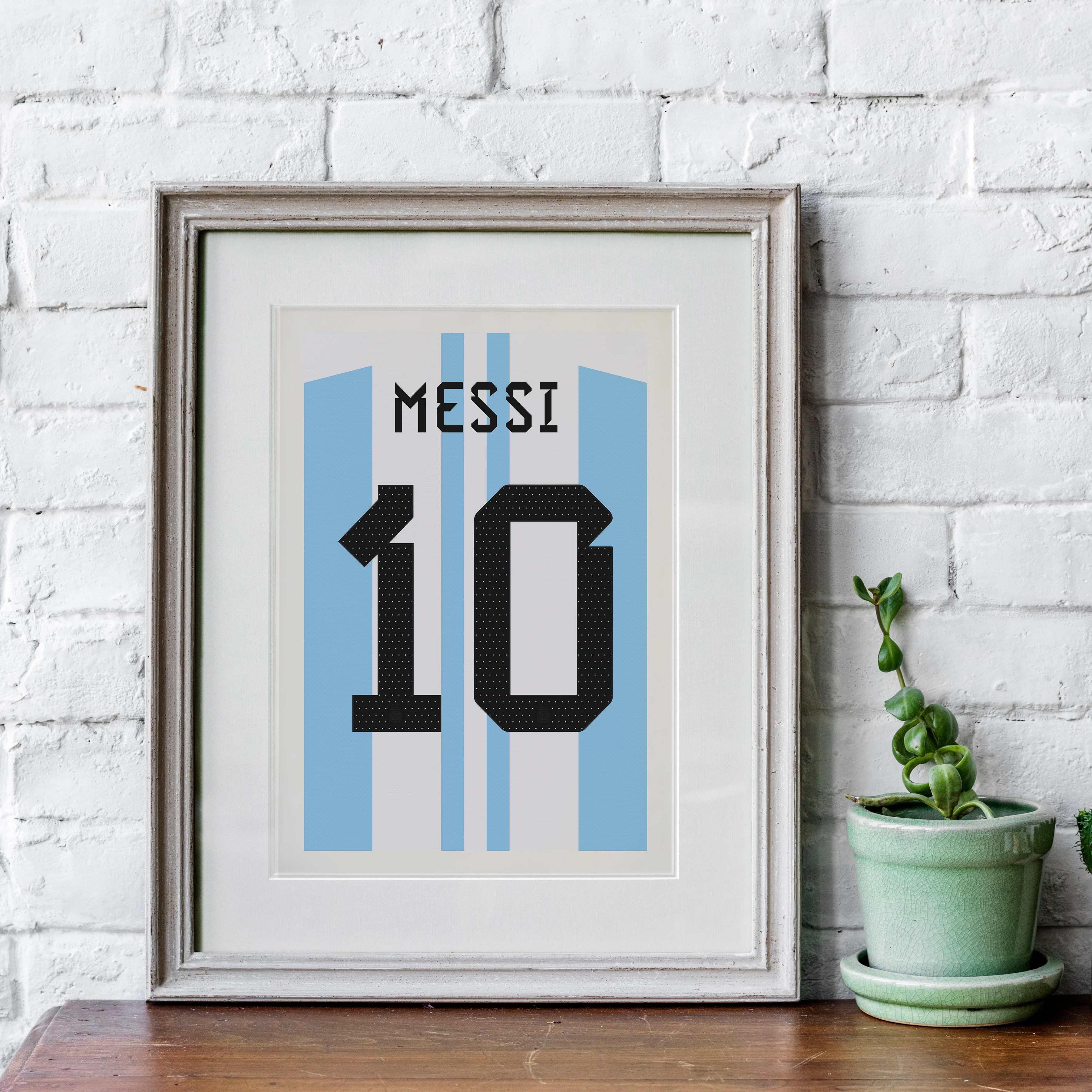 Messi Argentina 22/23 Heavyweight Art Print - Football Post - Perfect Gift - Birthday Present for Him - Image 3