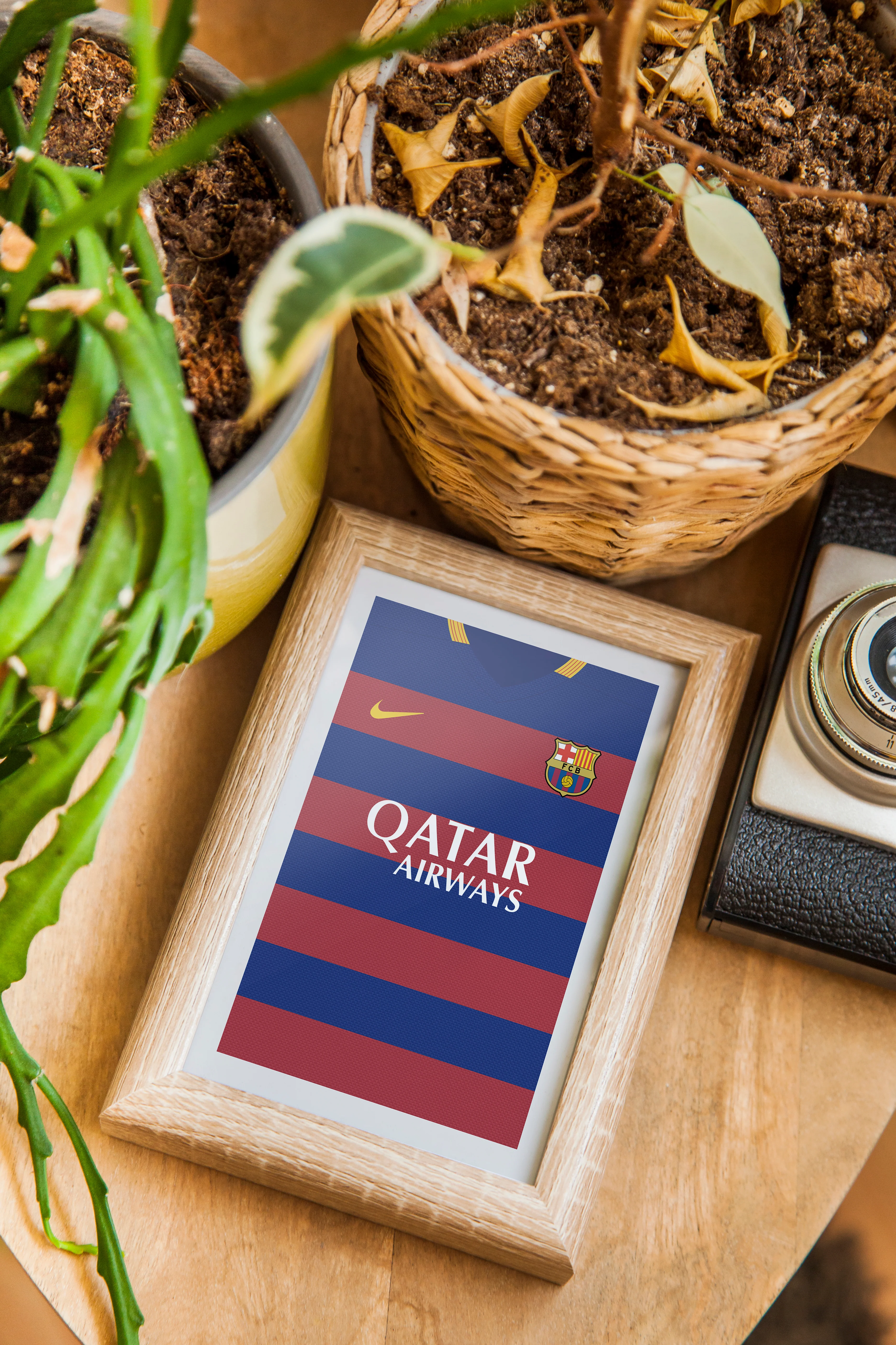 Messi Barcelona 15/16 (Front) Heavyweight Art Print - Football Post - Perfect Gift - Birthday Present for Him - Image 5