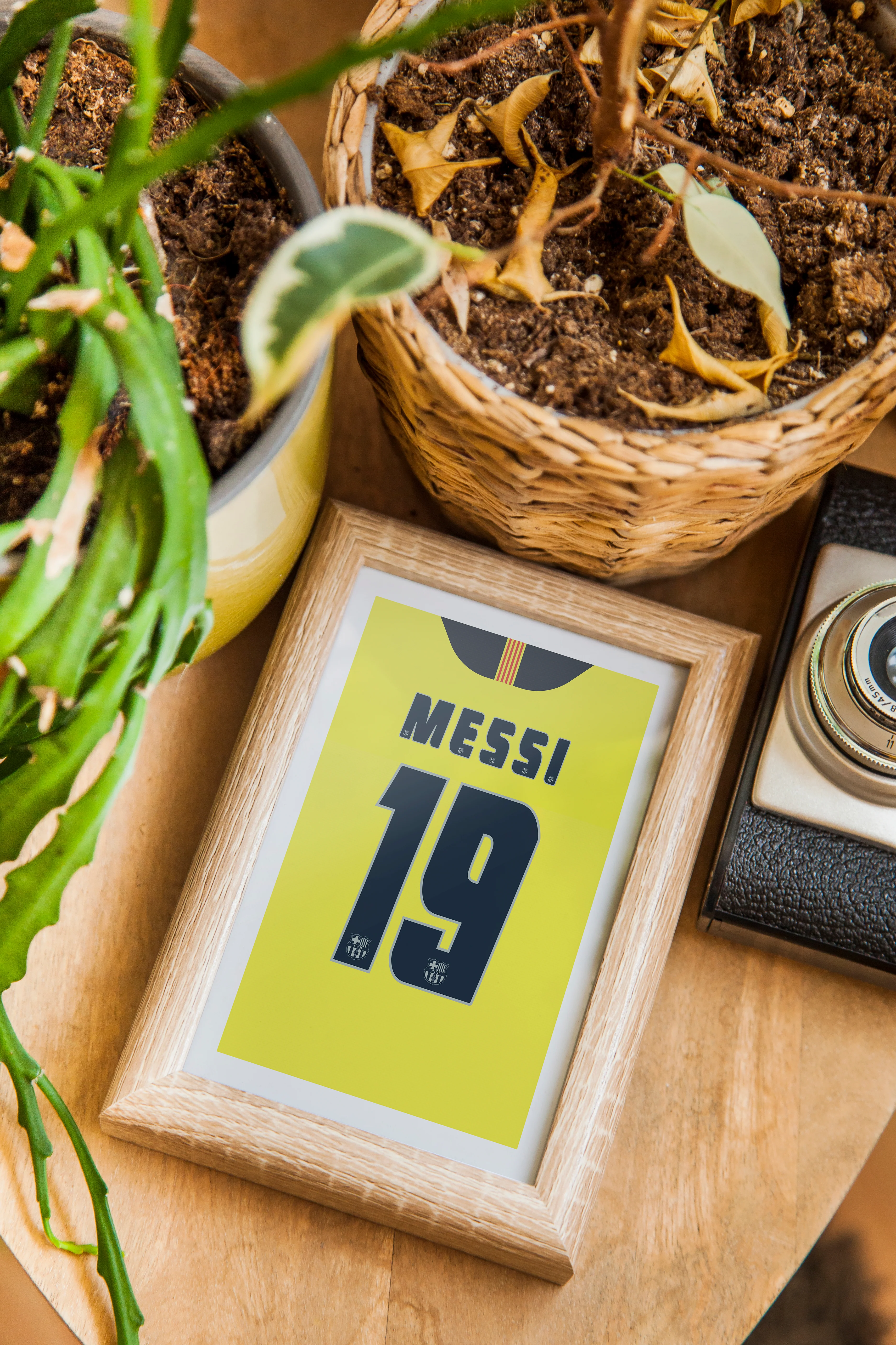 Messi Barcelona 2005/06 (Back) Heavyweight Art Print - Football Post - Perfect Gift - Birthday Present for Him - Image 5