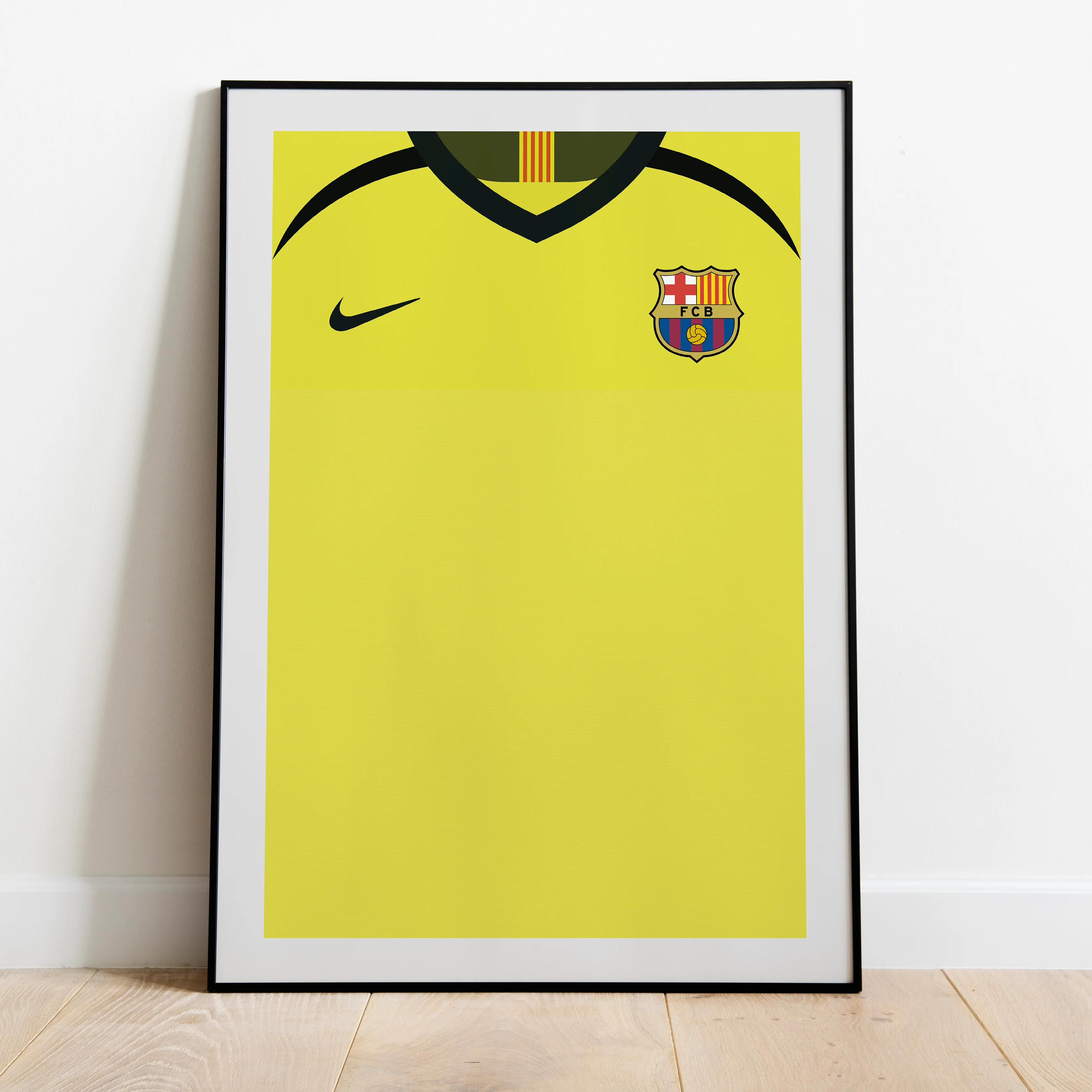 Messi Barcelona 2005/06 (Front) Heavyweight Art Print - Football Post - Perfect Gift - Birthday Present for Him