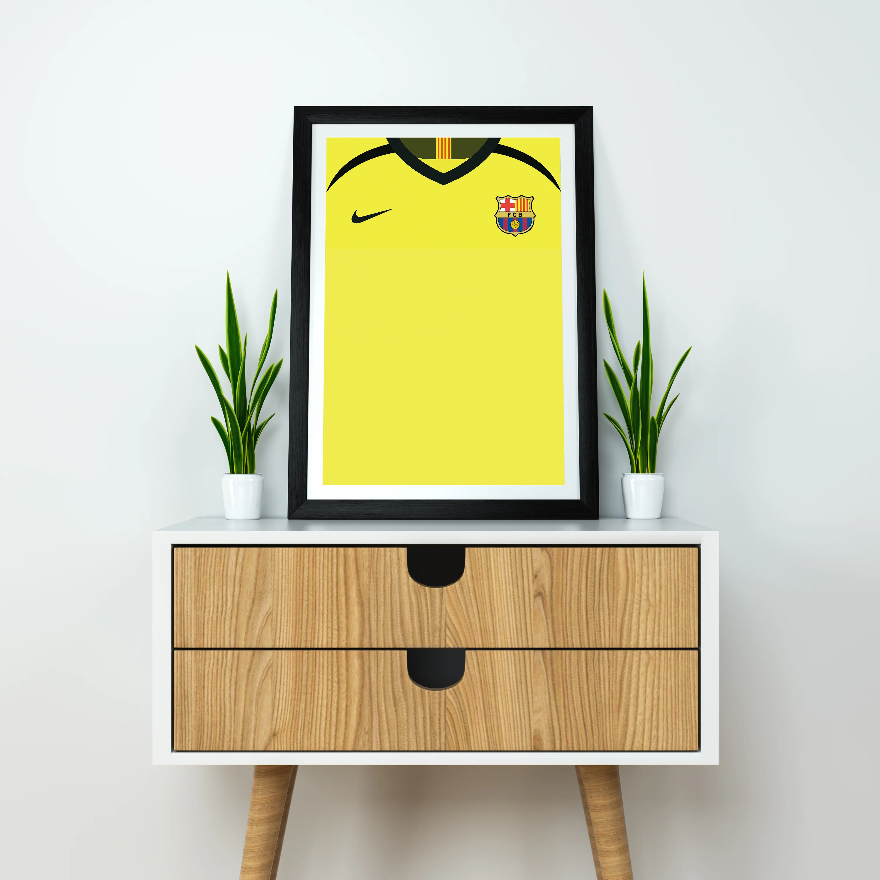 Messi Barcelona 2005/06 (Front) Heavyweight Art Print - Football Post - Perfect Gift - Birthday Present for Him - Image 3