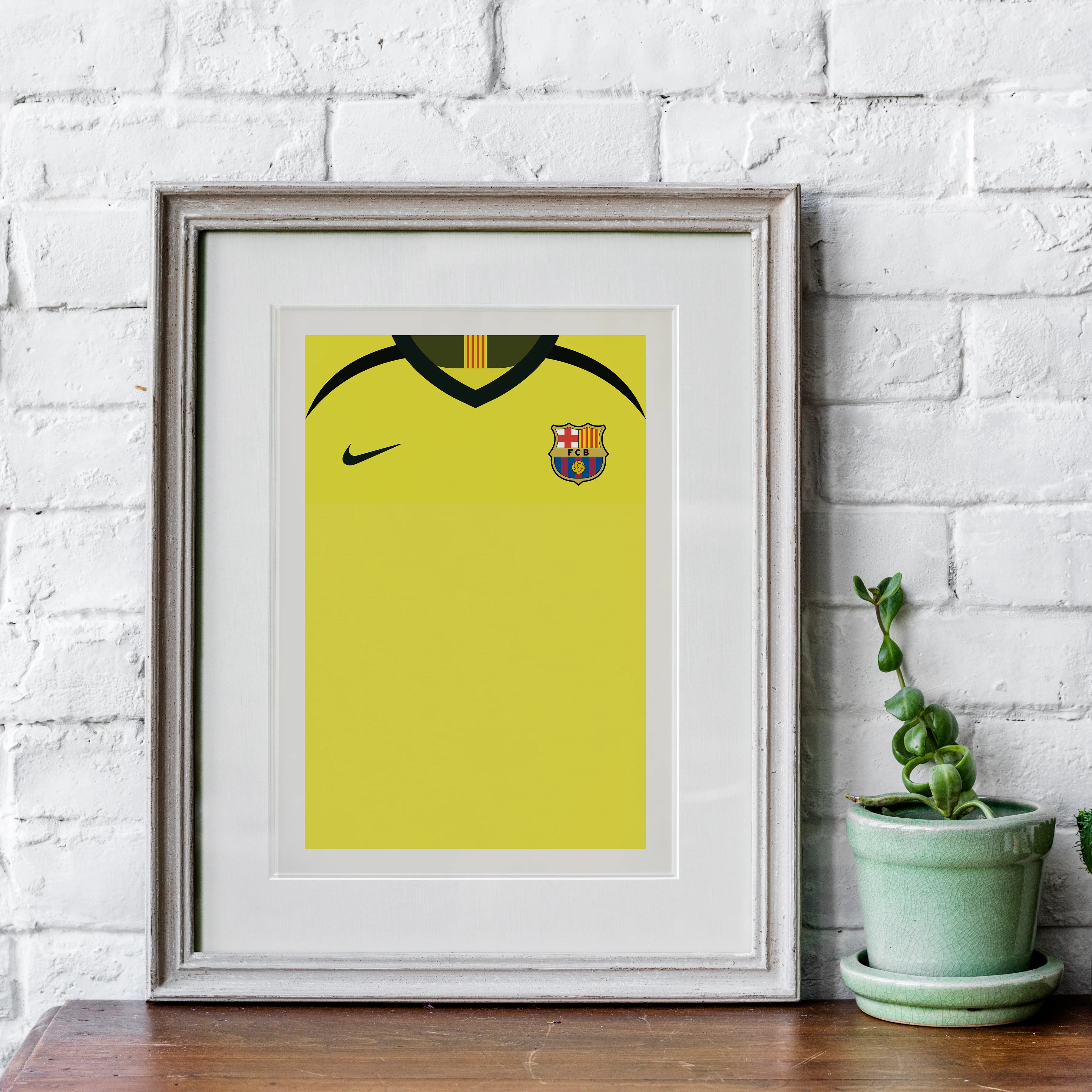 Messi Barcelona 2005/06 (Front) Heavyweight Art Print - Football Post - Perfect Gift - Birthday Present for Him - Image 4