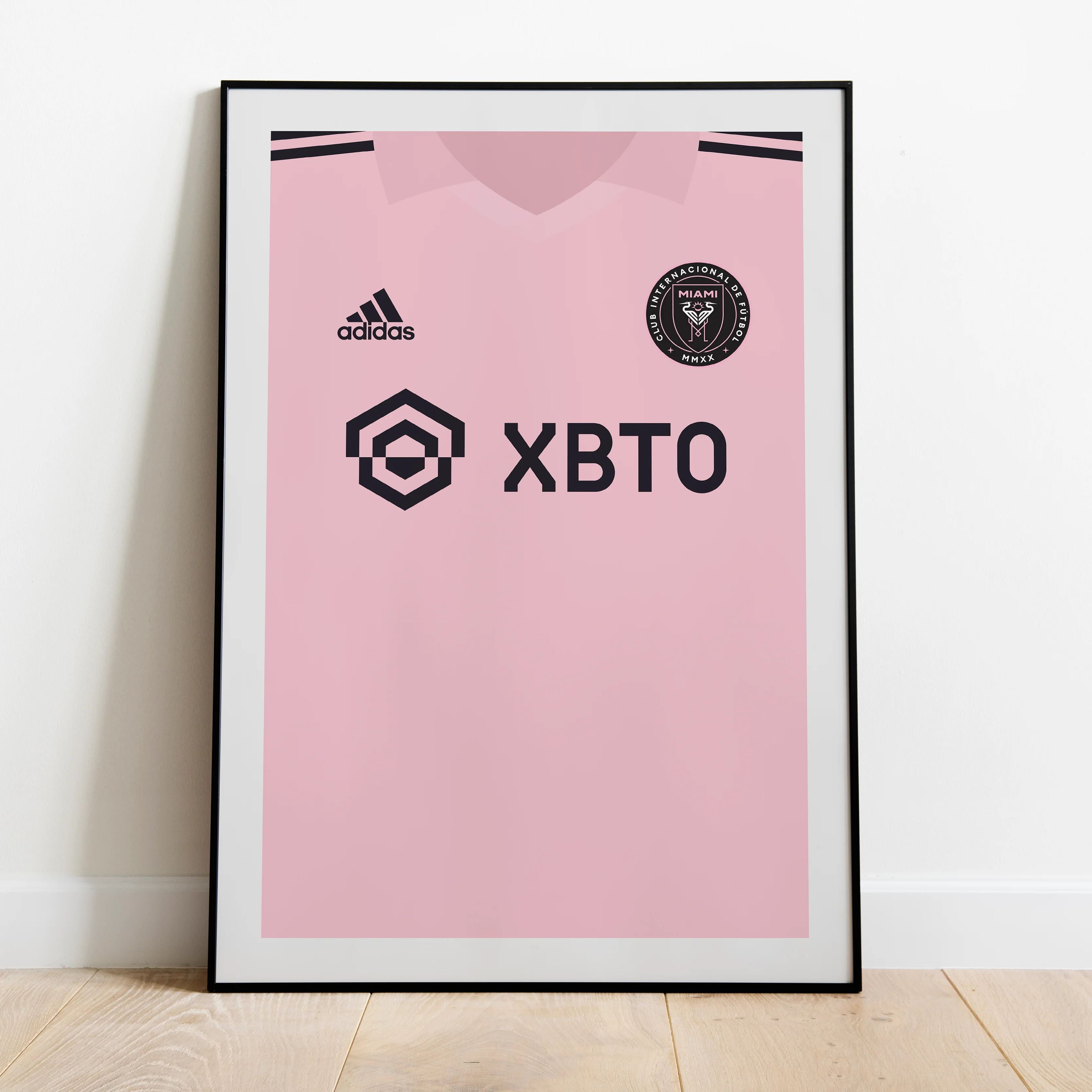 Messi Inter Miami (Front) Heavyweight Art Print - Football Post - Perfect Gift - Birthday Present for Him - Image 2