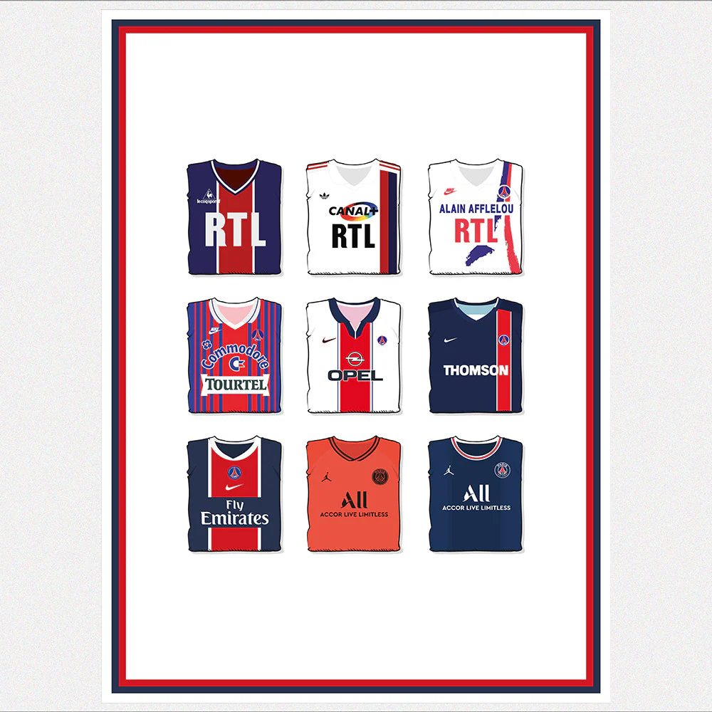 PSG Collection Heavyweight Art Print - Image 2