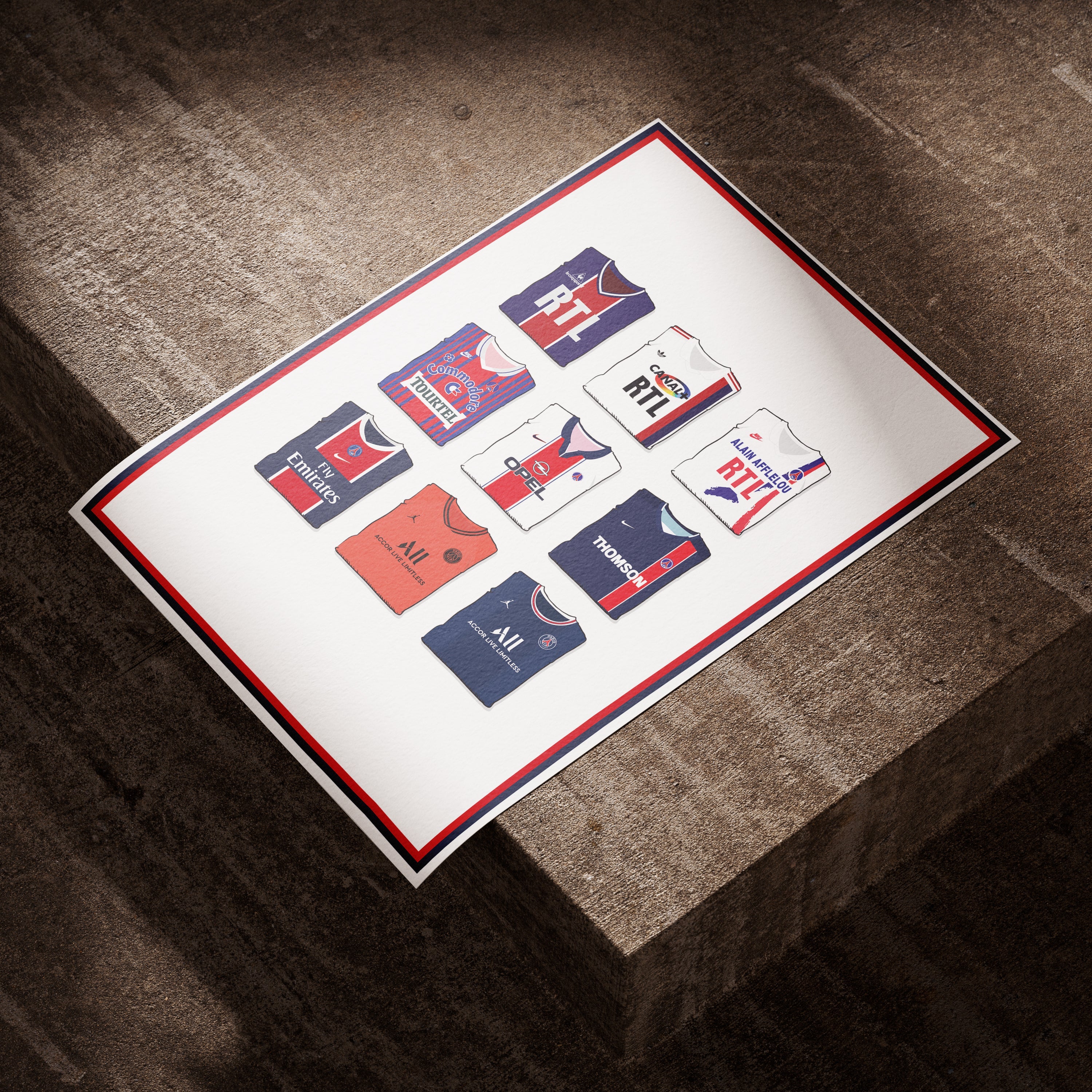 PSG Collection Heavyweight Art Print - Image 5
