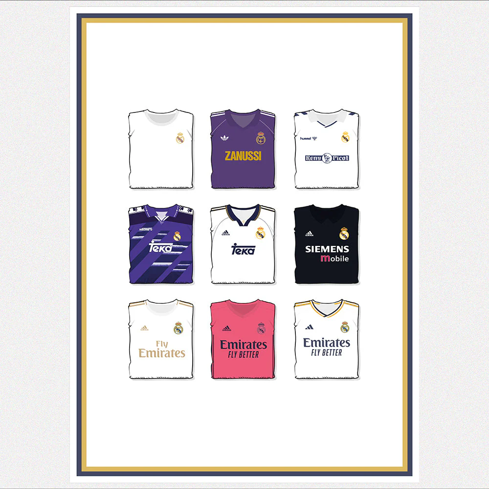 Real Madrid Collection Heavyweight Art Print - Image 2