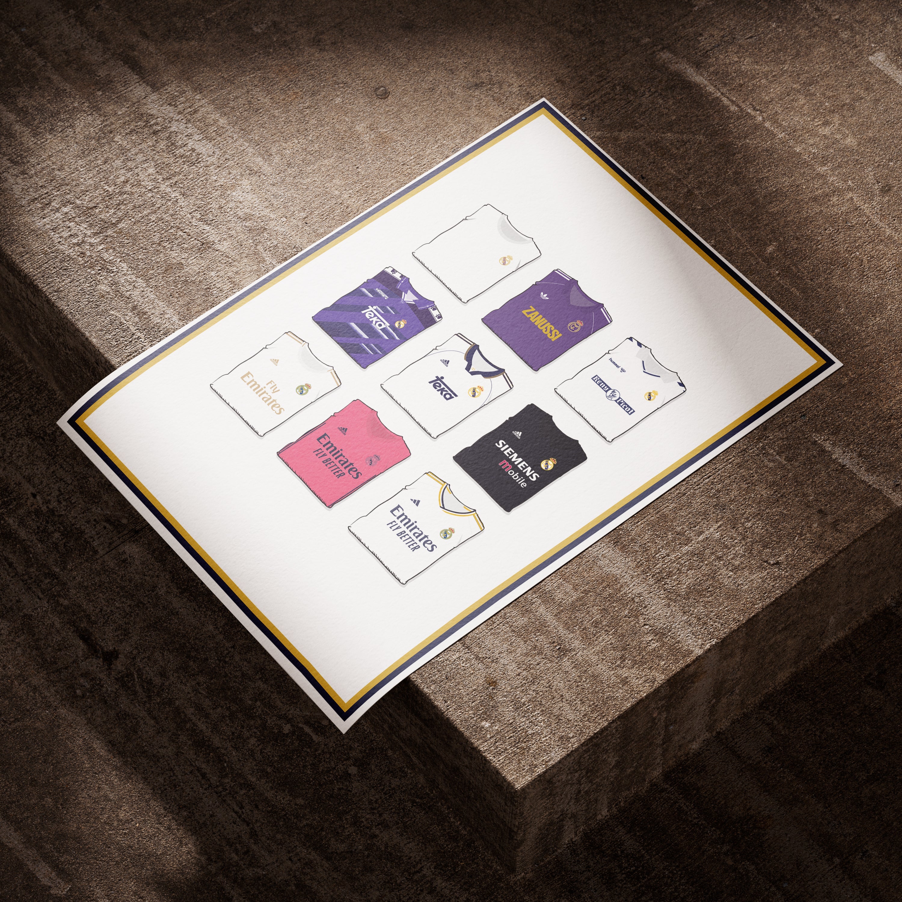 Real Madrid Collection Heavyweight Art Print - Image 5