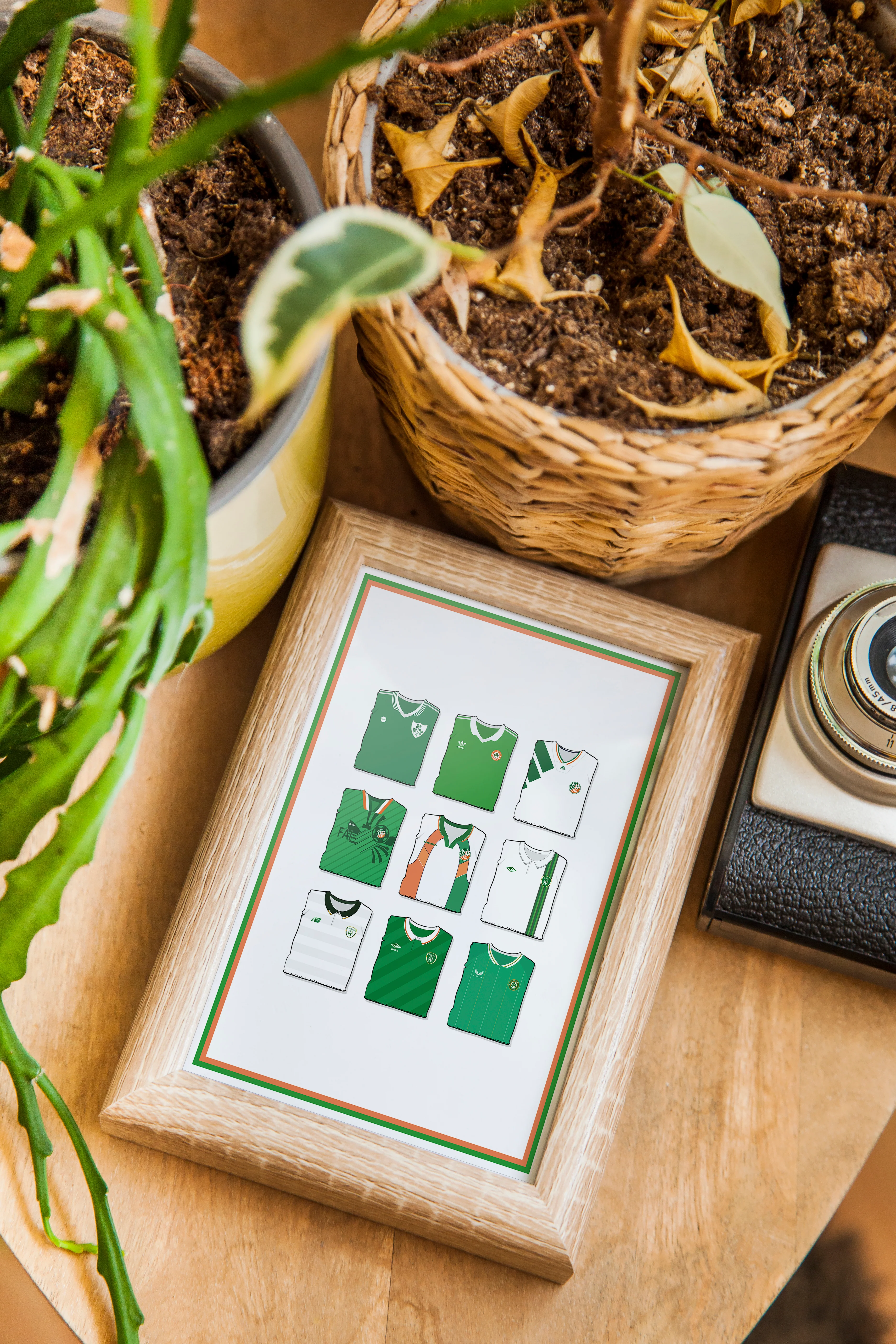 Republic Of Ireland Heavyweight Art Print - Football Post - Perfect Gift - Birthday Present for Him - Image 4