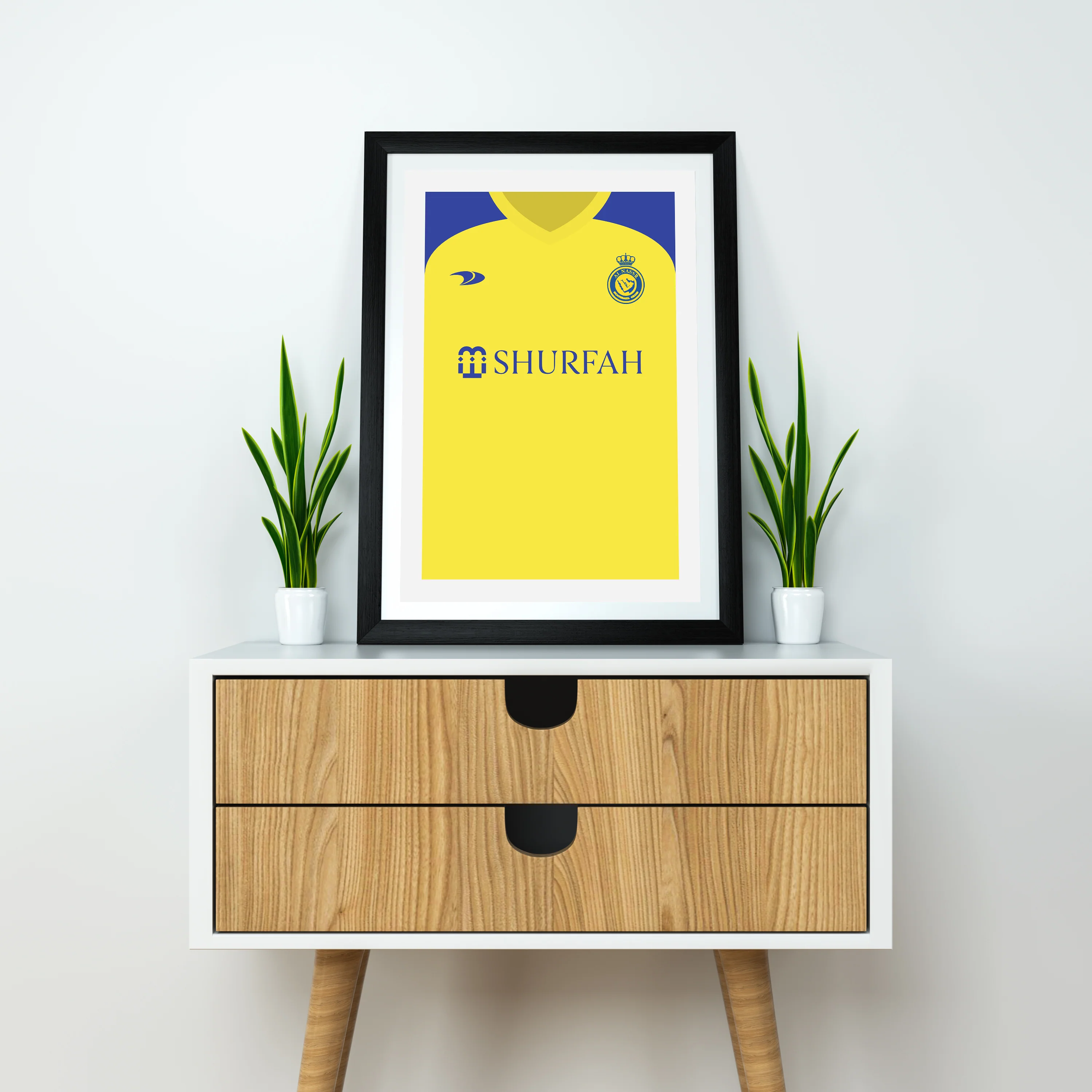 Ronaldo Al Nassr (Front) Heavyweight Art Print - Football Post - Perfect Gift - Birthday Present for Him - Image 3