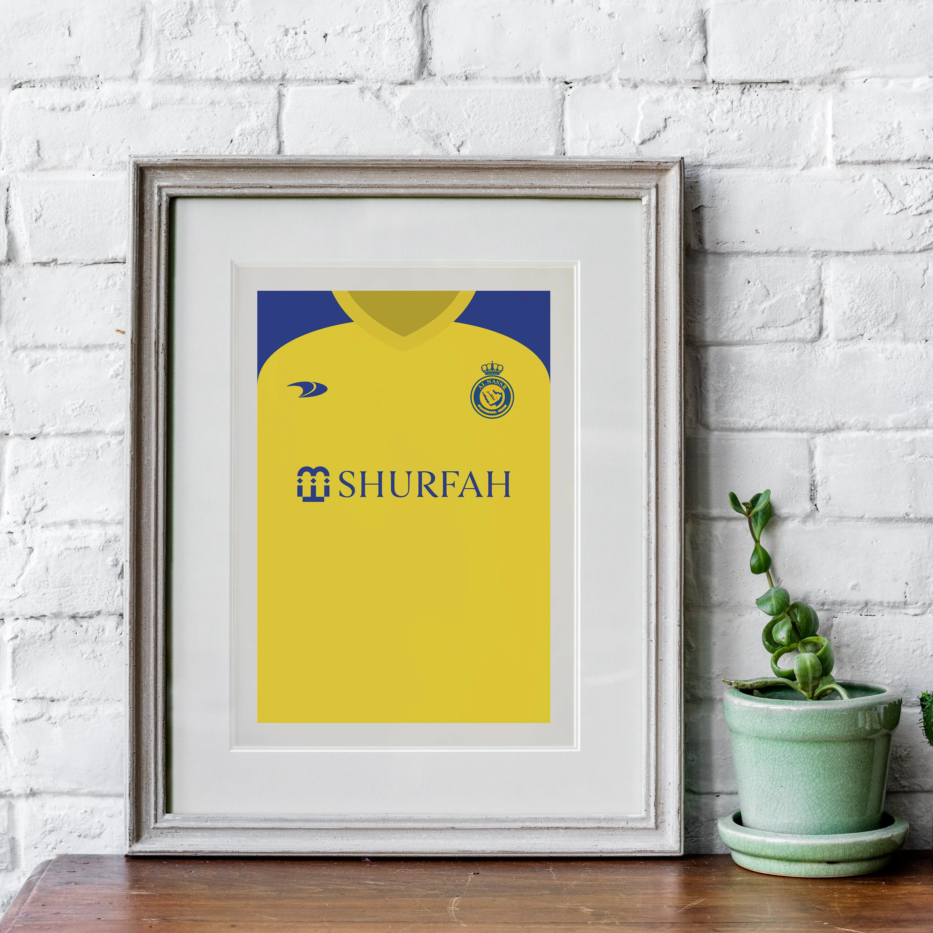 Ronaldo Al Nassr (Front) Heavyweight Art Print - Football Post - Perfect Gift - Birthday Present for Him - Image 4