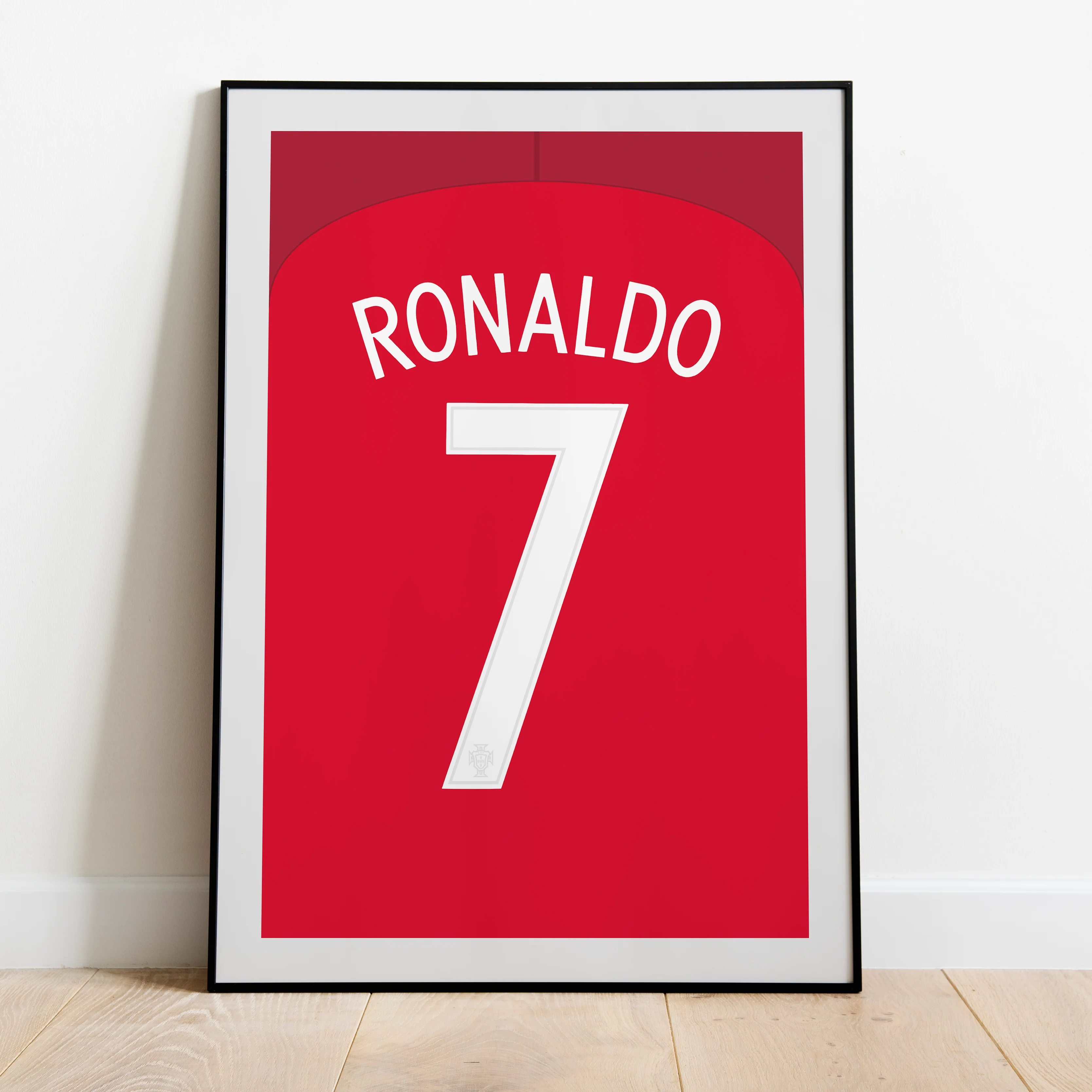 Ronaldo Portugal 2016 (Back) Heavyweight Art Print - Football Post - Perfect Gift - Birthday Present for Him