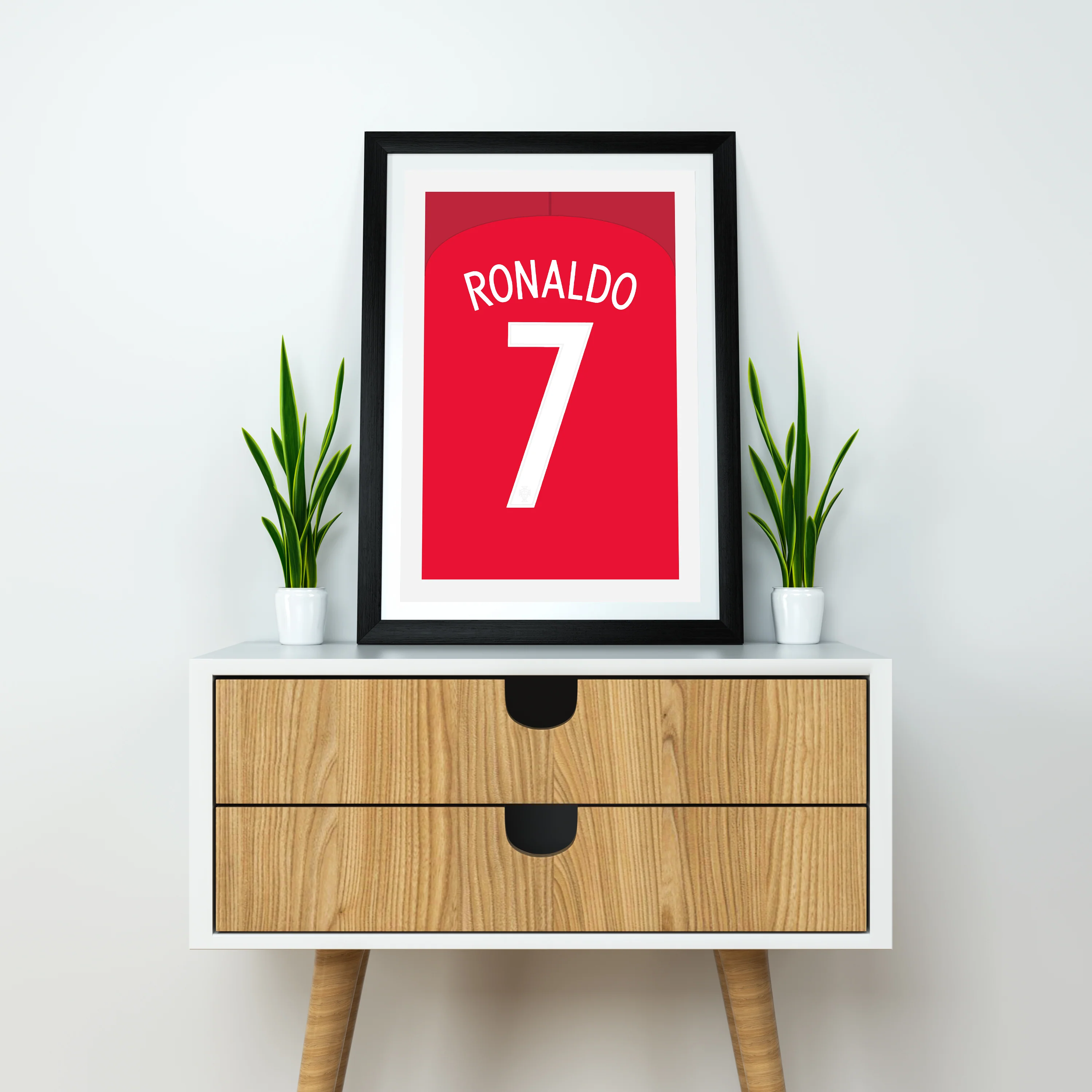 Ronaldo Portugal 2016 (Back) Heavyweight Art Print - Football Post - Perfect Gift - Birthday Present for Him - Image 3