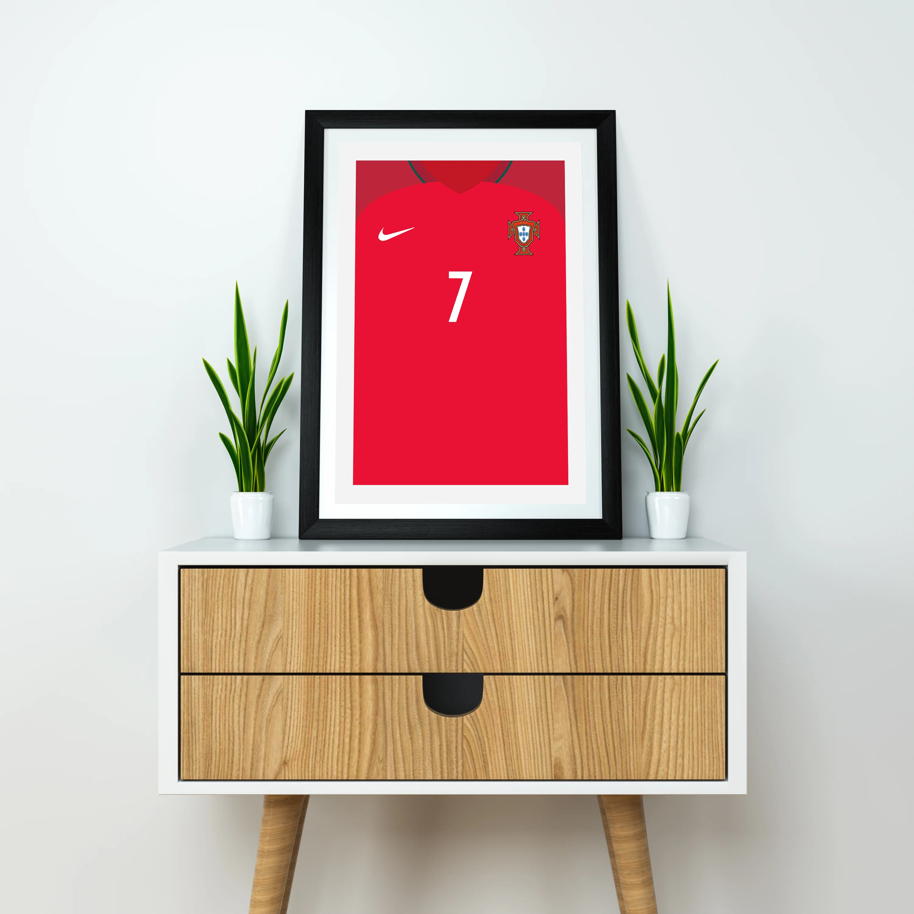 Ronaldo Portugal 2016 (Front) Heavyweight Art Print - Football Post - Perfect Gift - Birthday Present for Him - Image 3