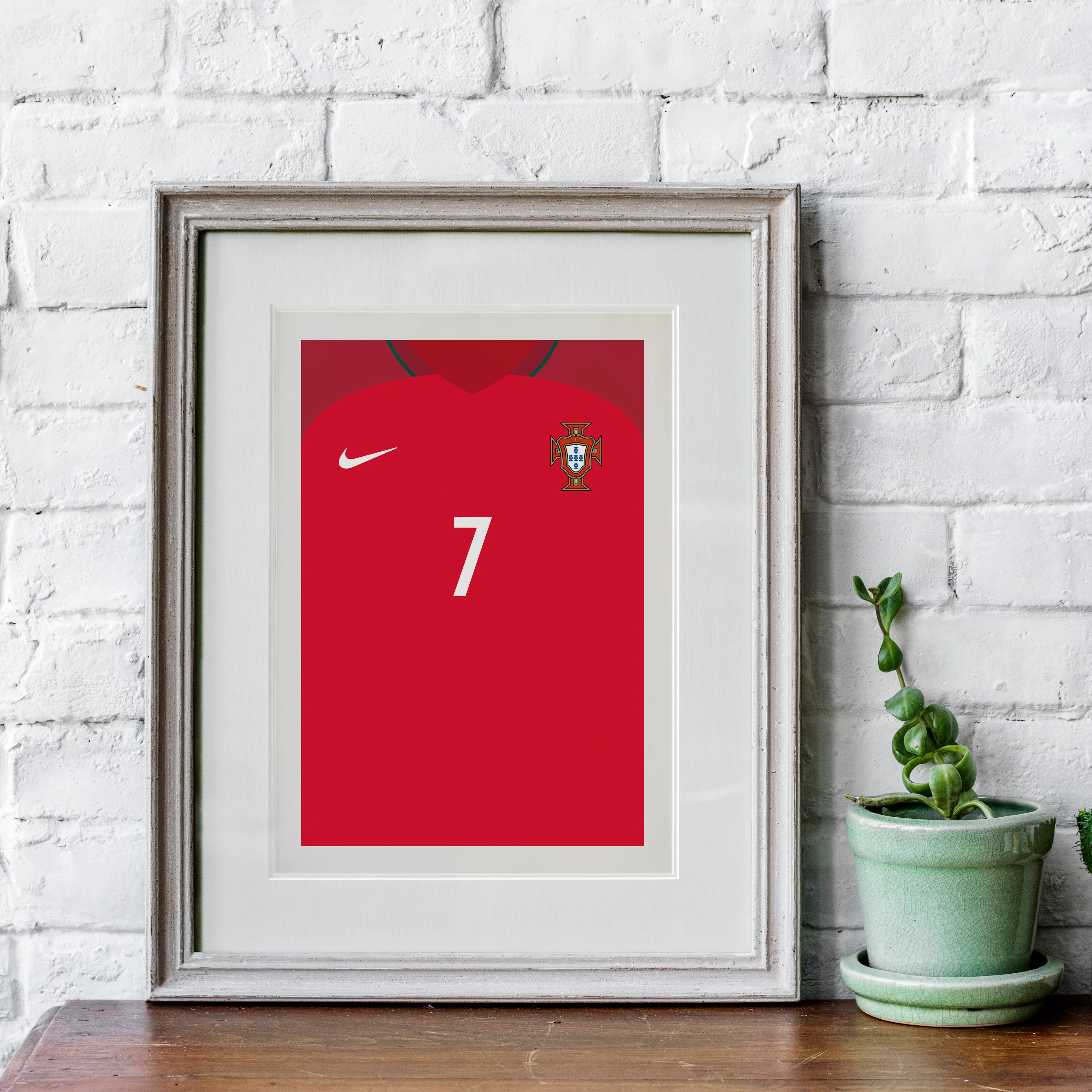 Ronaldo Portugal 2016 (Front) Heavyweight Art Print - Football Post - Perfect Gift - Birthday Present for Him - Image 4