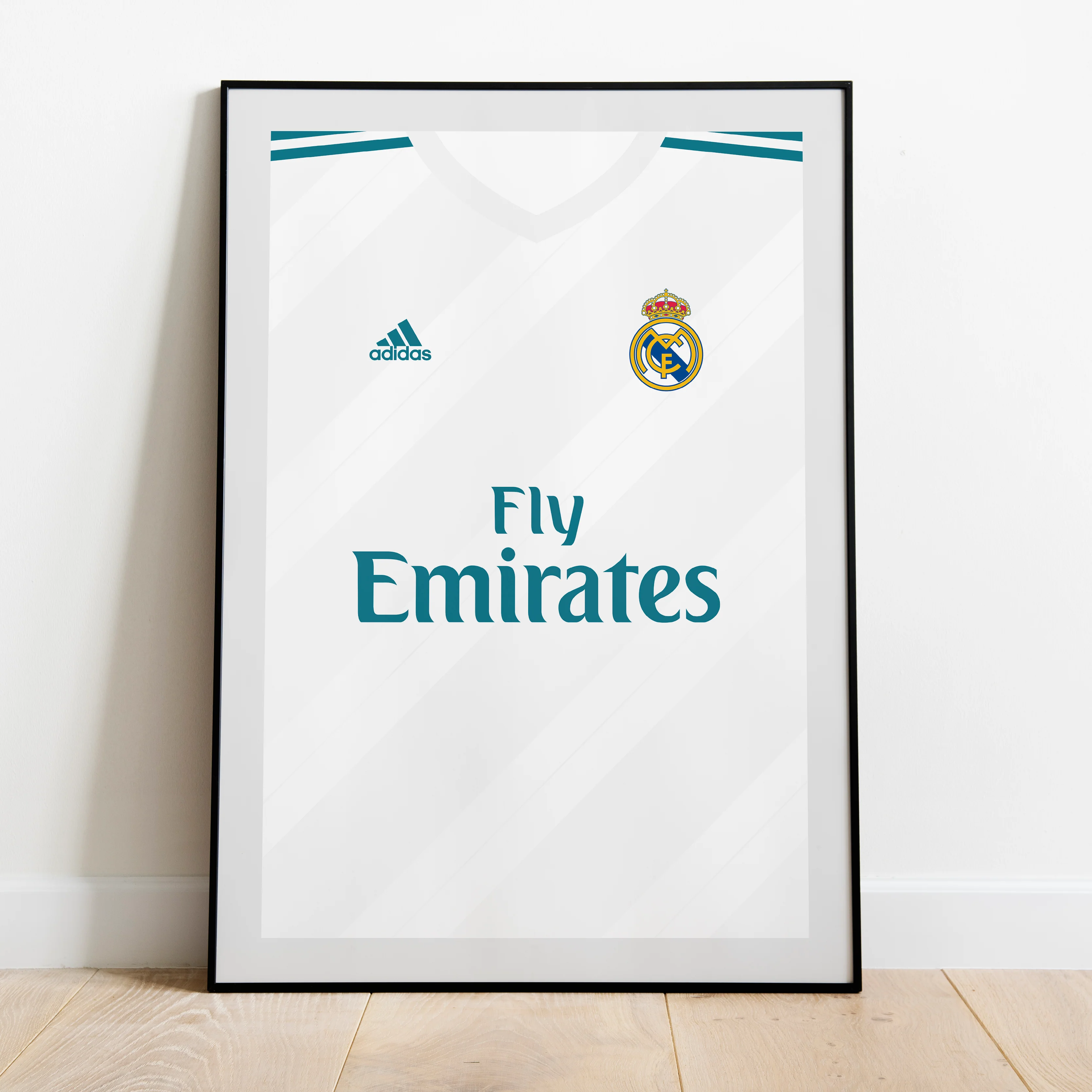 Ronaldo Real Madrid 2017/18 (Front) Heavyweight Art Print - Football Post - Perfect Gift - Birthday Present for Him