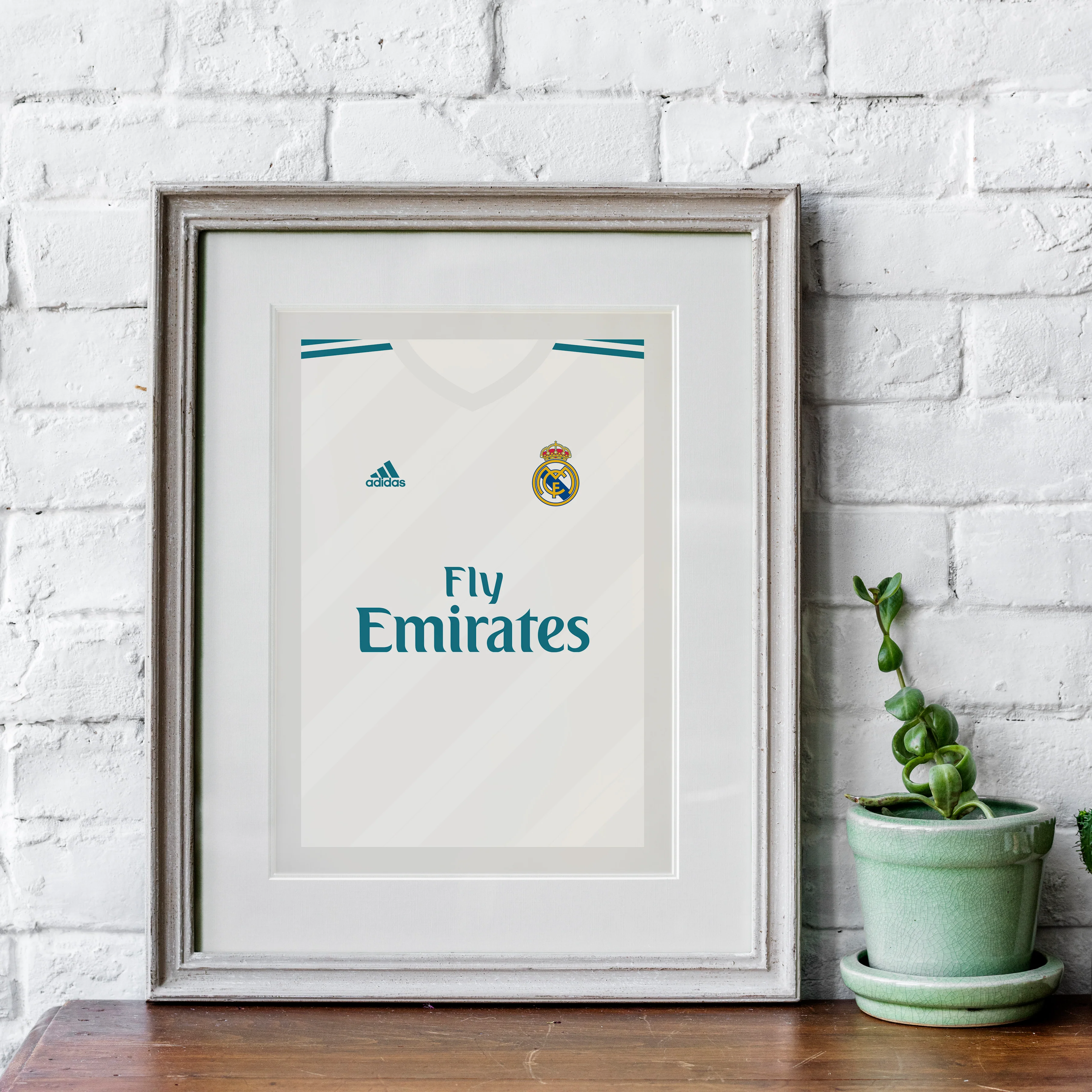 Ronaldo Real Madrid 2017/18 (Front) Heavyweight Art Print - Football Post - Perfect Gift - Birthday Present for Him - Image 4