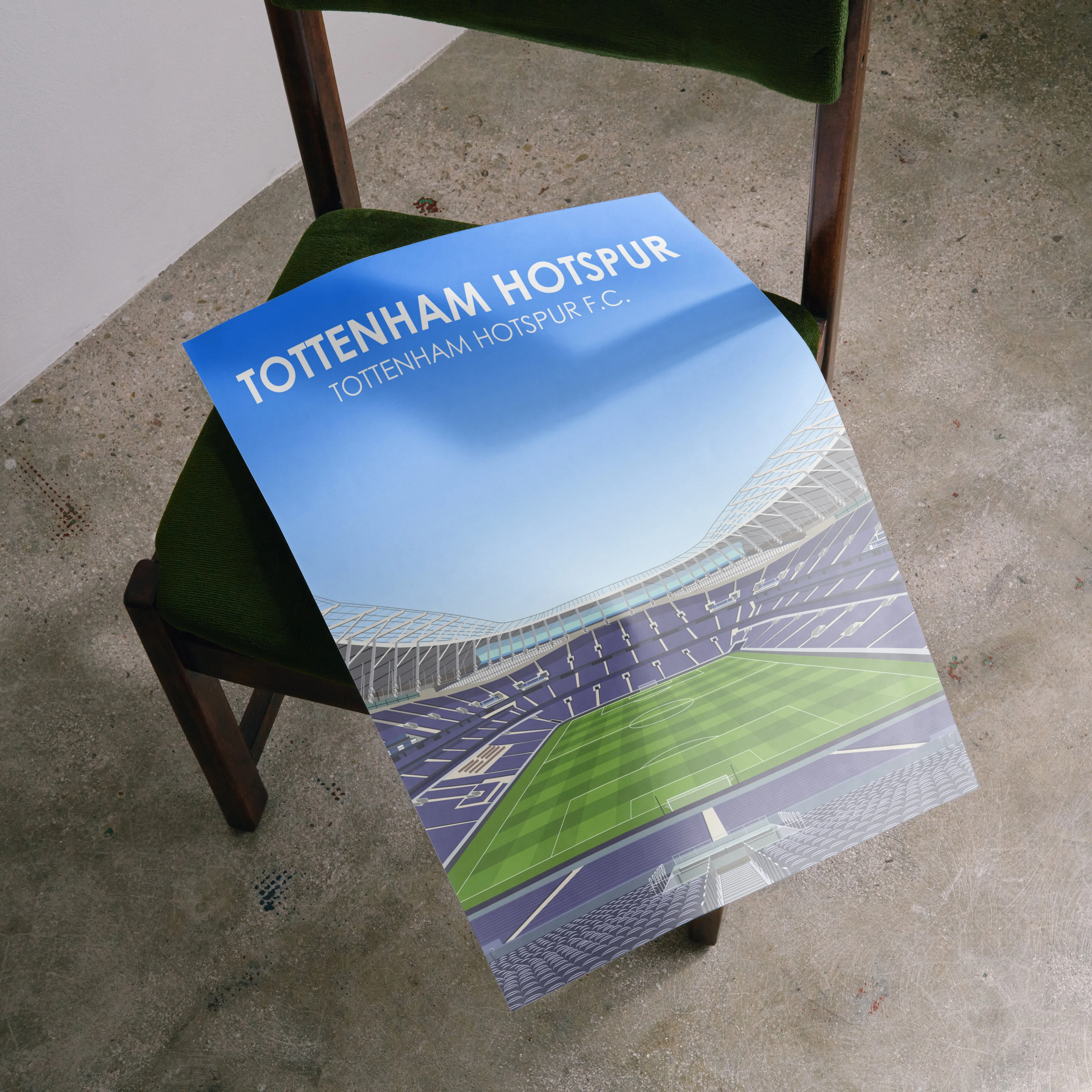 Tottenham Hotspur Heavyweight Art Print - Image 3