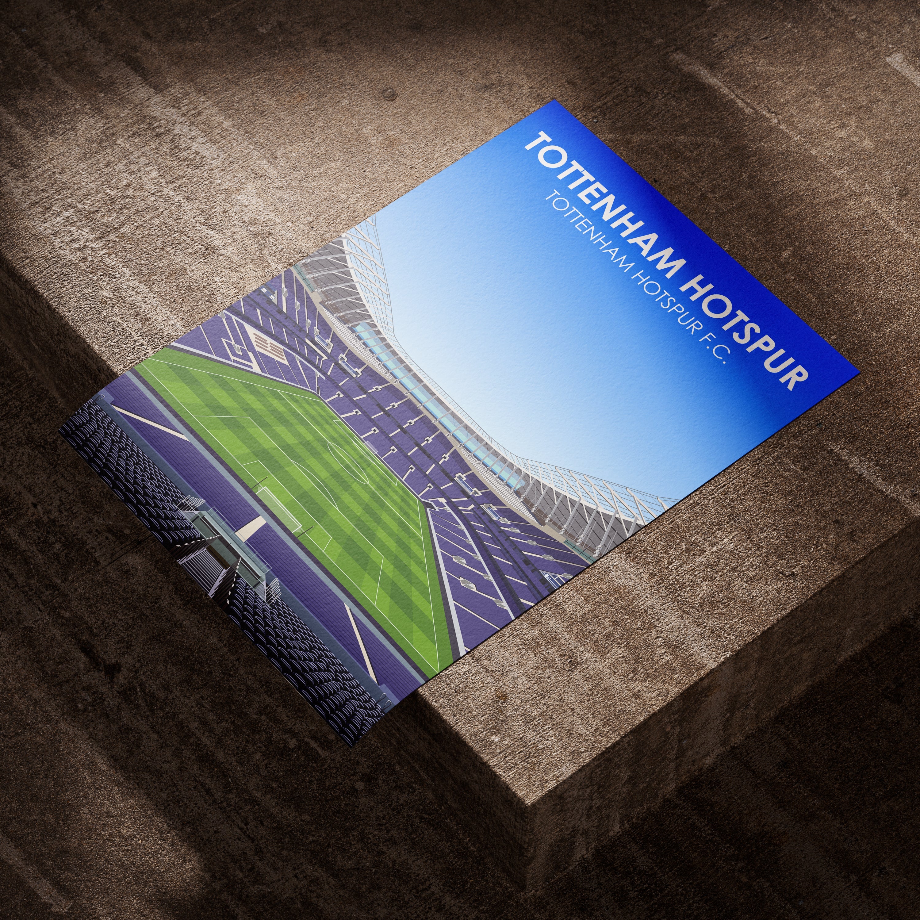 Tottenham Hotspur Heavyweight Art Print - Image 4