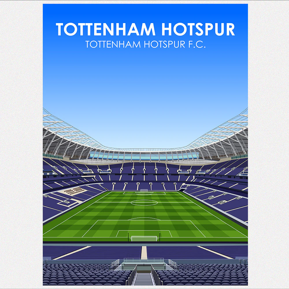 Tottenham Hotspur Heavyweight Art Print - Image 5