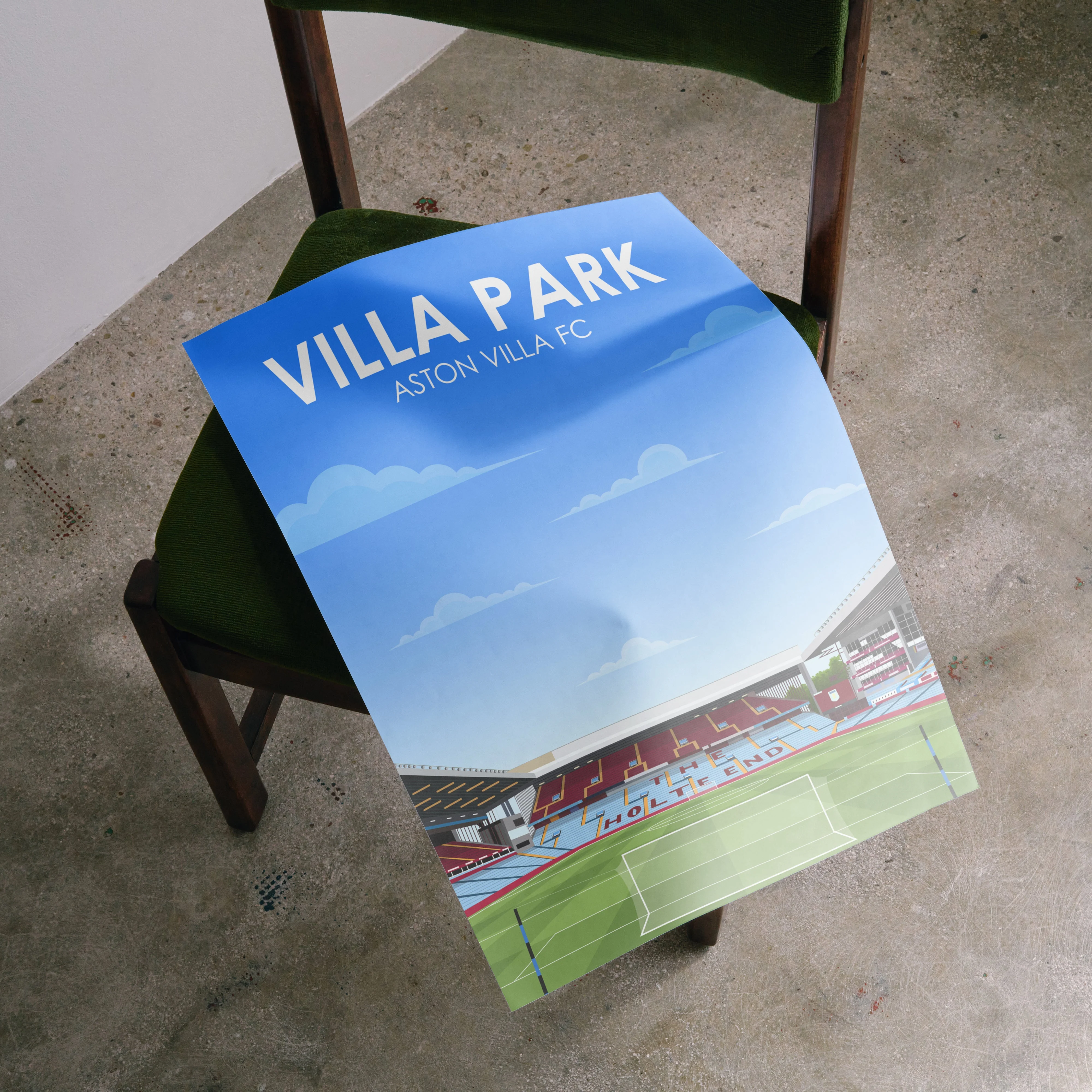 Villa Park Heavyweight Art Print - Image 3